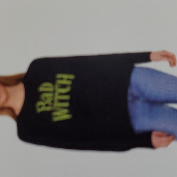 Vince Camuto two sweaters  Good/ BAd Witch NWT size Large - Picture 4 of 8